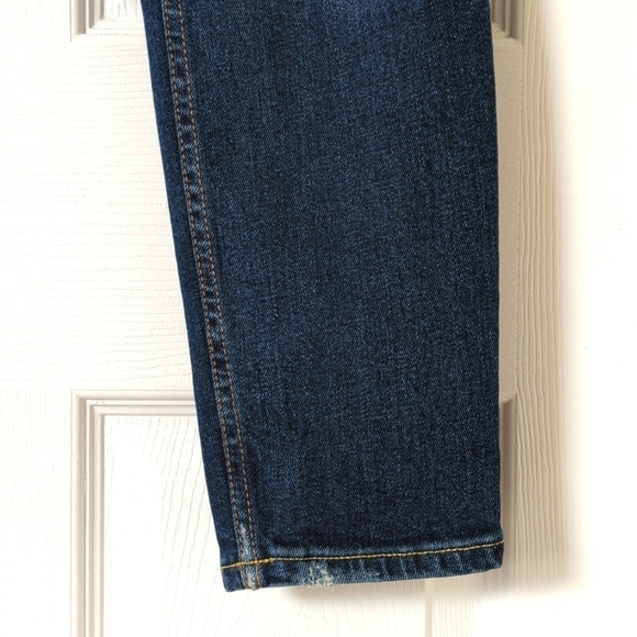 Grlfrnd Karolina Dark Wash High Rise Button Fly Skinny Jeans Joan Jett 28 - Picture 15 of 16